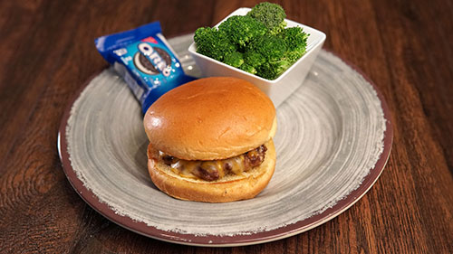 Kids Burger with Cheese*
